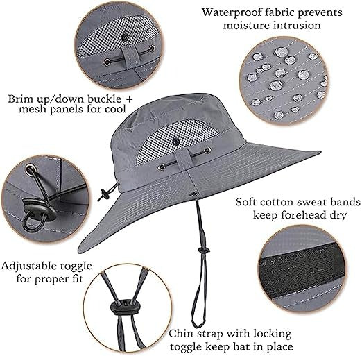 Cooling Adventure Hat for Outdoor Enthusiasts