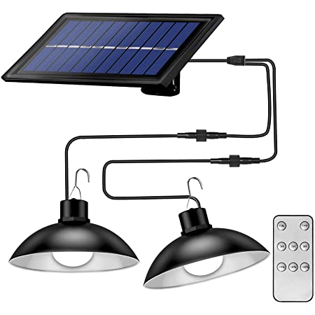 Set of Solar LED Lamps with Remote Control – Wireless Design