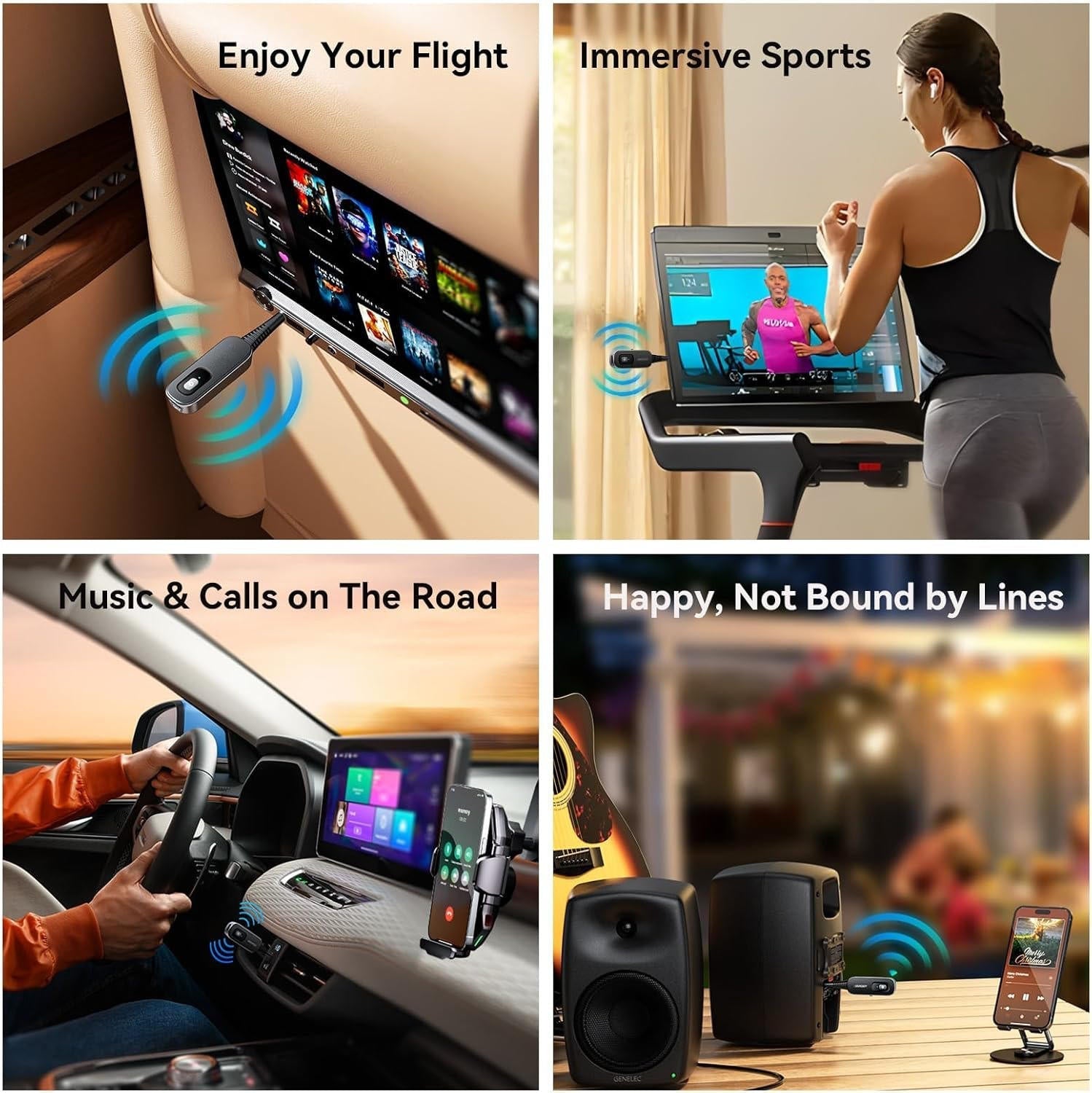 Versatile Bluetooth Audio Transmitter and Receiver
