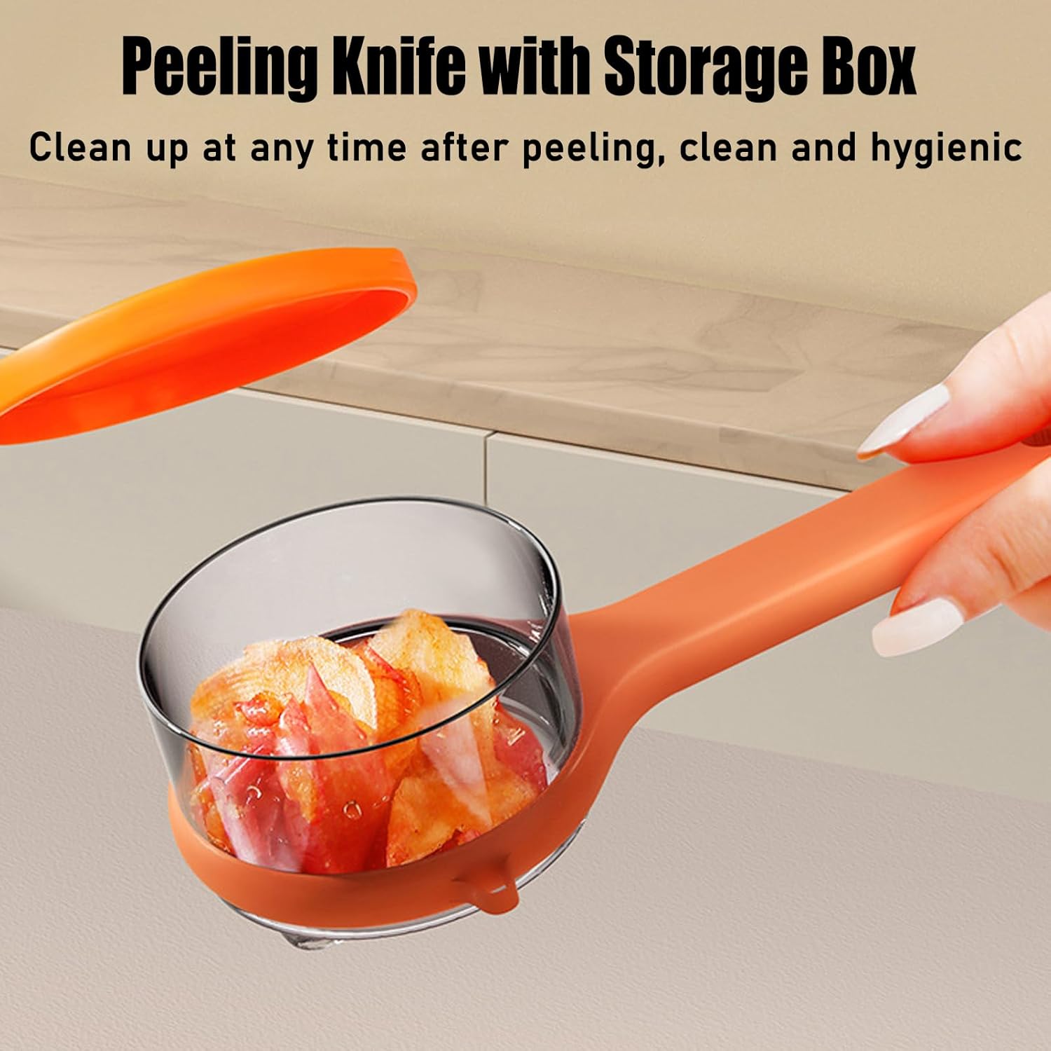 Effortless Fruit & Vegetable Peeler with Dual Blades