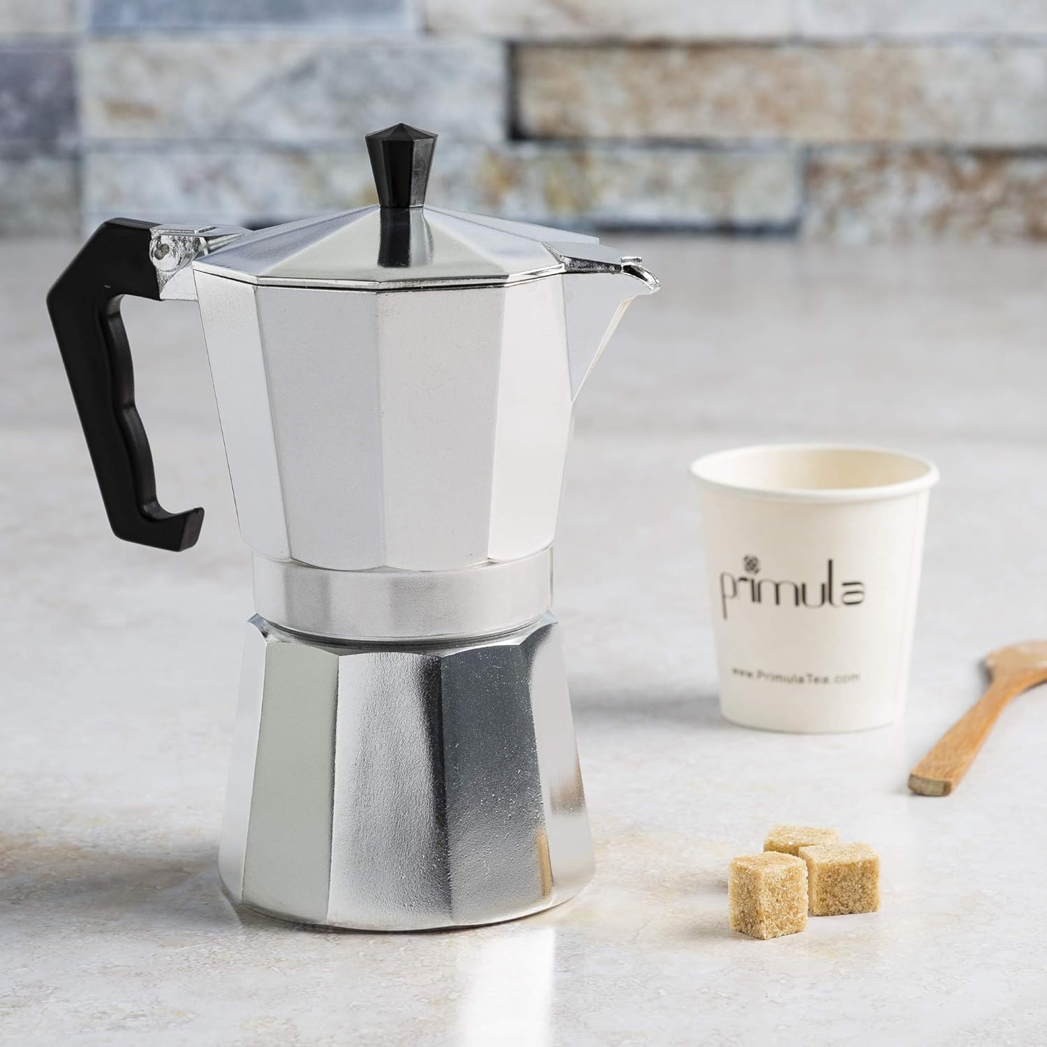 Versatile Stovetop Coffee and Espresso Brewer for Gourmet Drinks