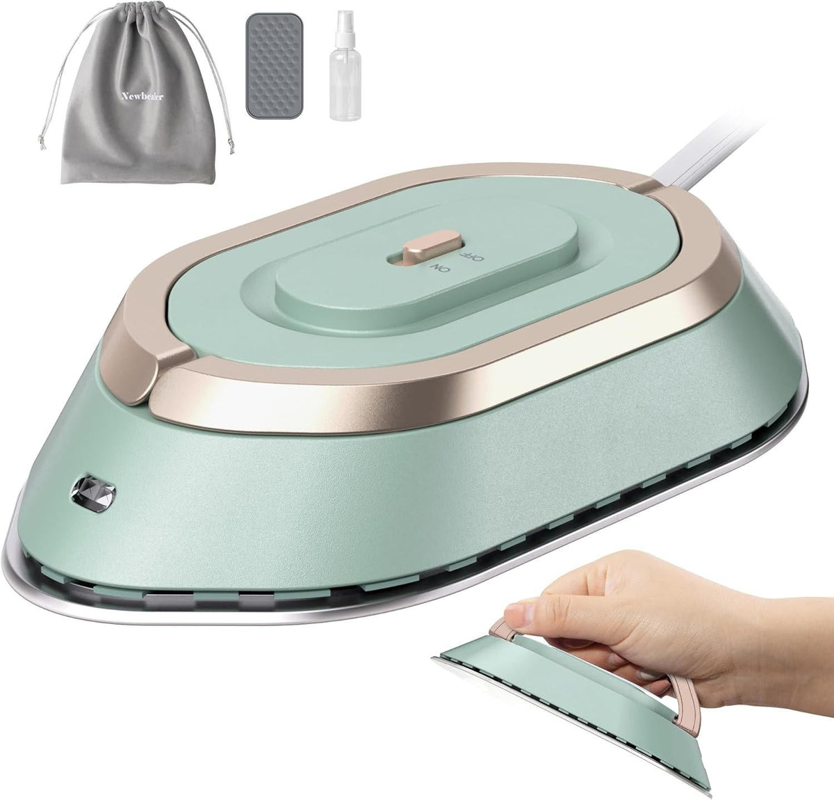 Compact Travel Steamer for Effortless Wrinkle Removal