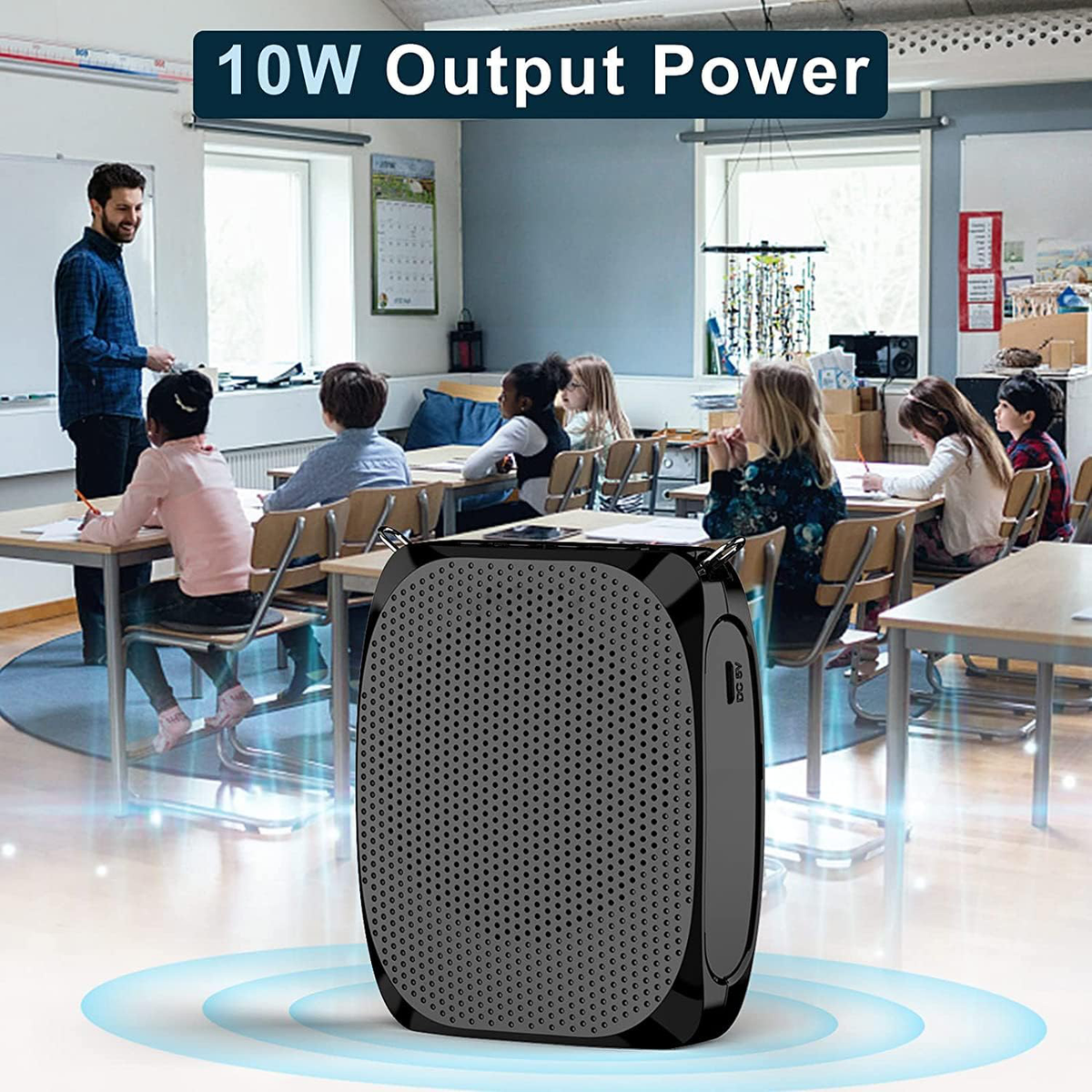 Dynamic Sound Booster for Educators and Seniors