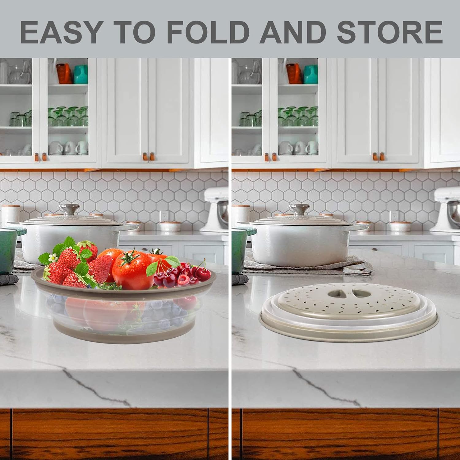 Versatile Microwave Protector & Serving Mat
