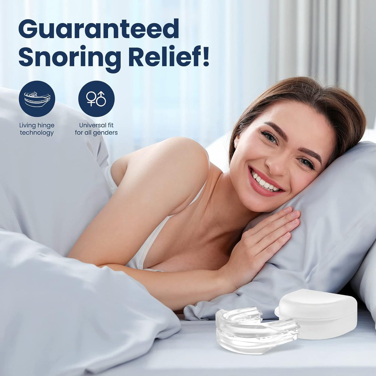 Snore-Free Sleep Solution Mouthpiece for Better Rest