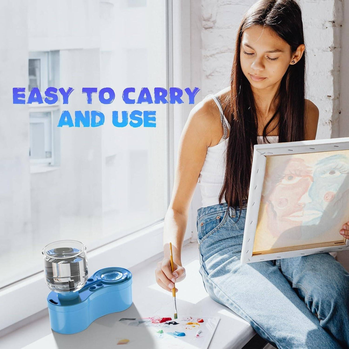 Effortless Brush Cleaning Station