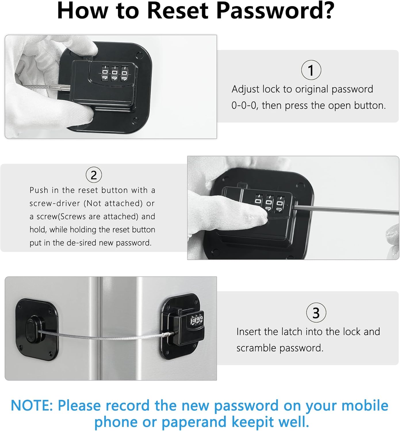 Secure-Lock Dual Pack for Home Safety