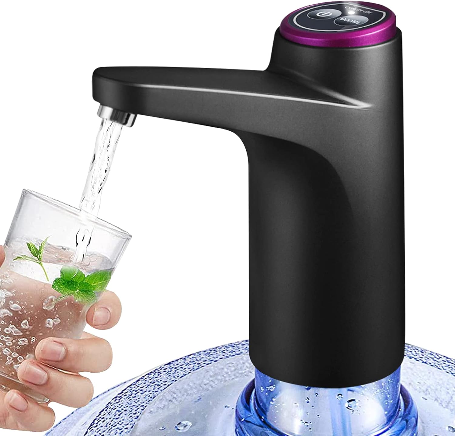 Compact Electric Water Dispenser for Bottles