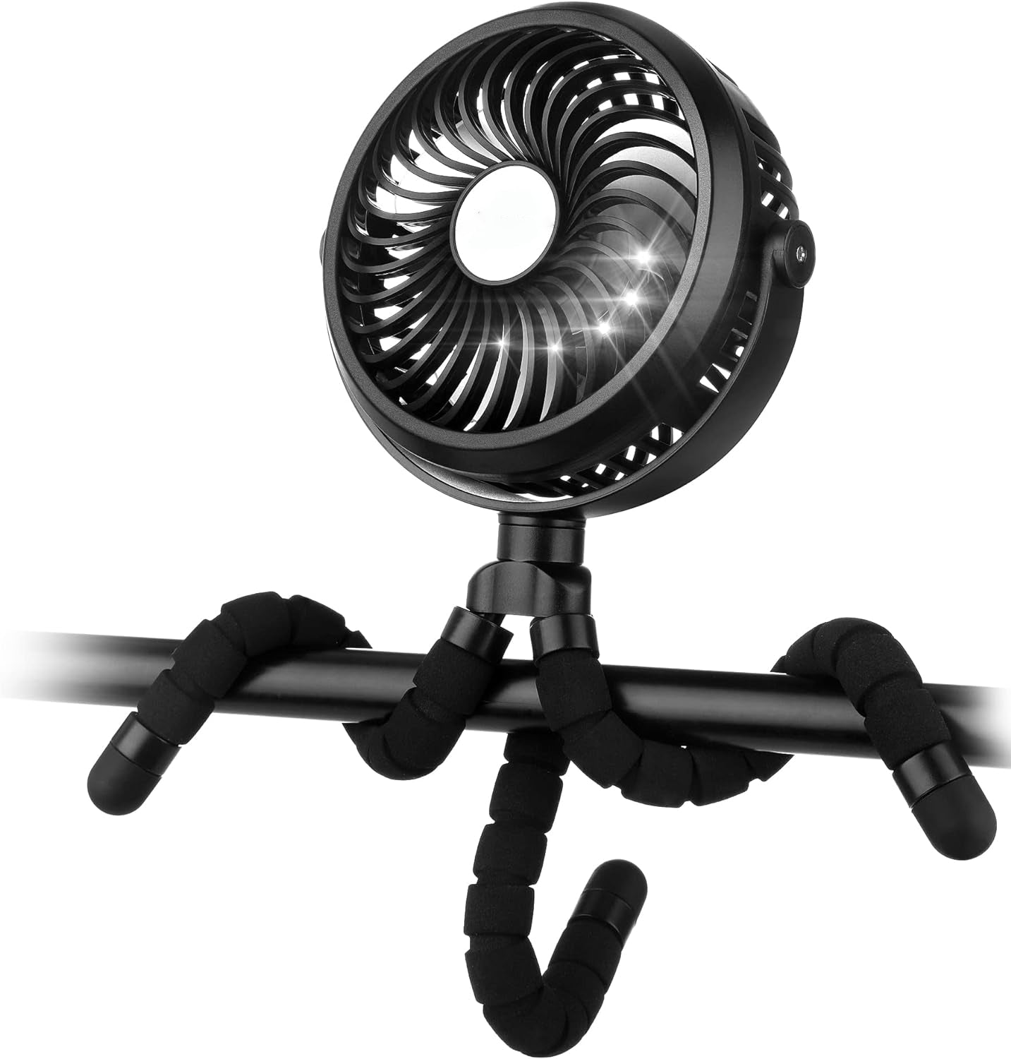 Compact Cooling Fan for Strollers and Baby Gear