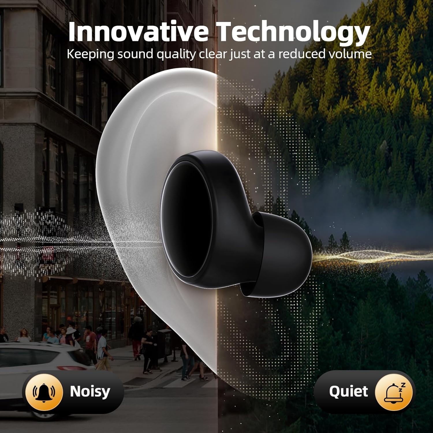 Ultimate Comfort Noise-Reducing Ear Plugs for Sleep and Travel