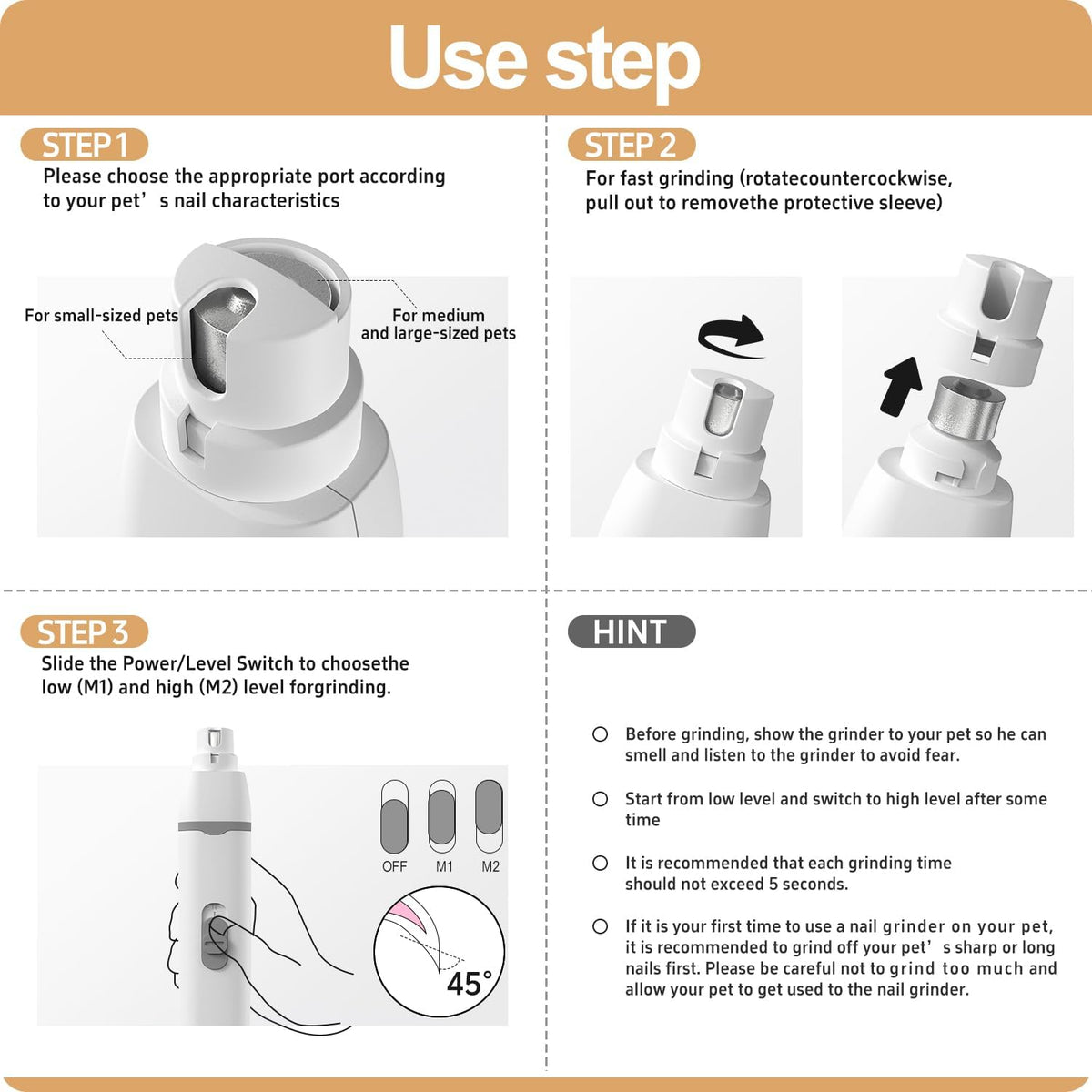 Pet Grooming Essentials Clipper Set