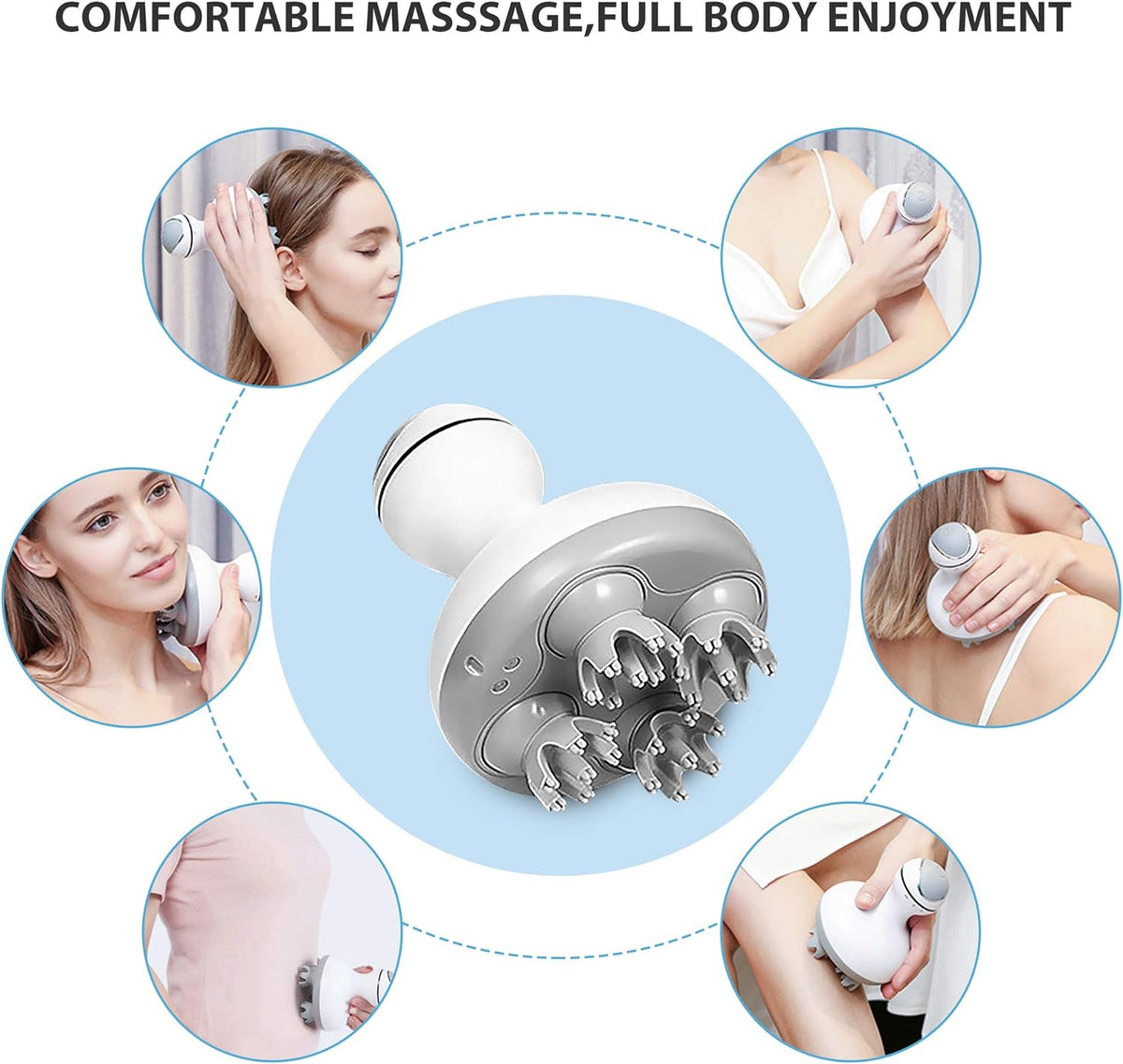 Relaxing Scalp Therapy Device for Ultimate Relaxation