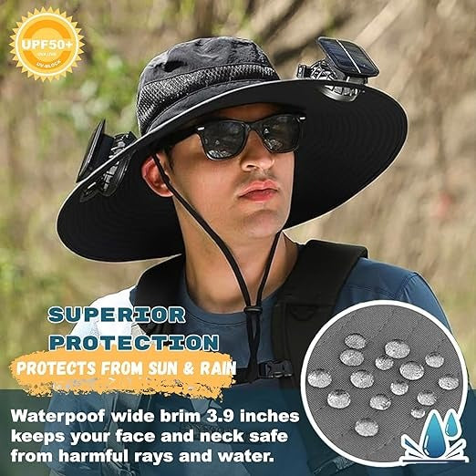 Cooling Adventure Hat for Outdoor Enthusiasts