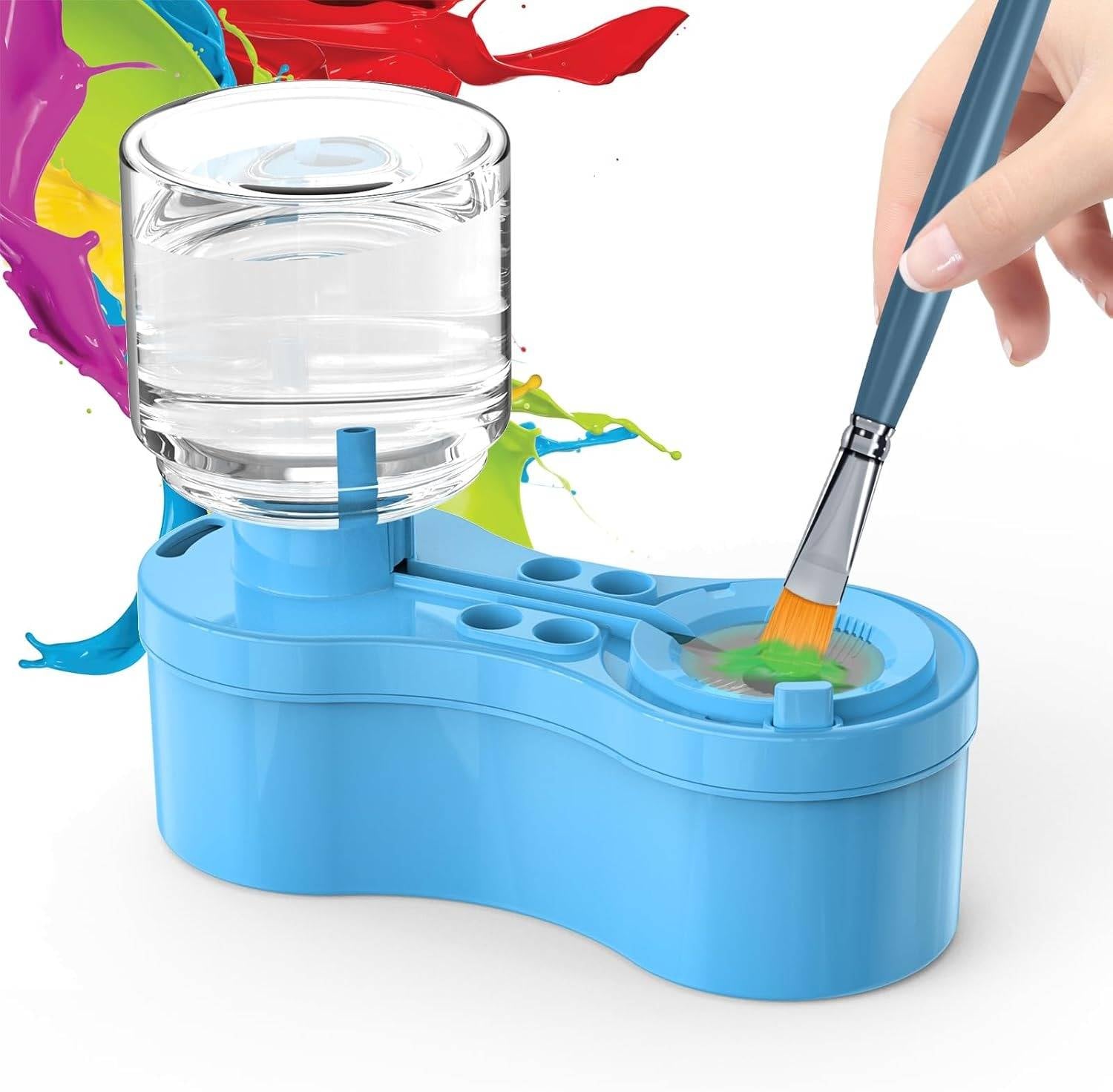 Effortless Brush Cleaning Station