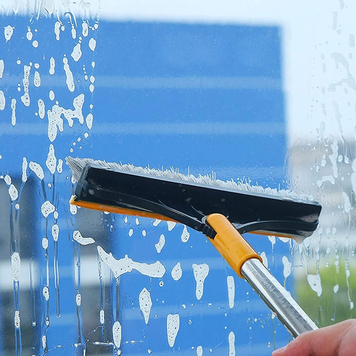 Ergonomic Multi-Surface Cleaning Brush