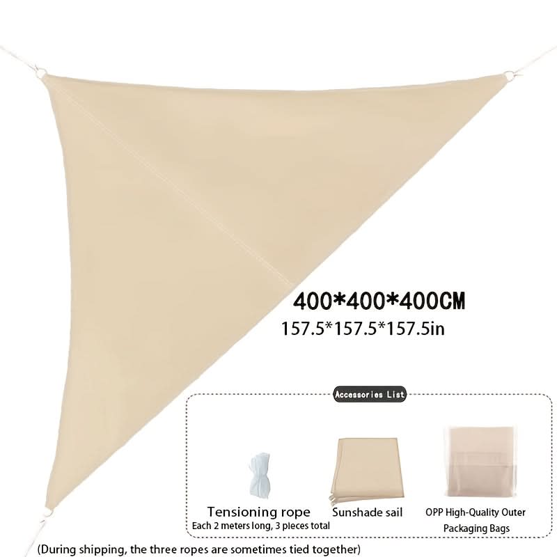 Cornerstone Shade – Triangular Outdoor Sunshade Sail