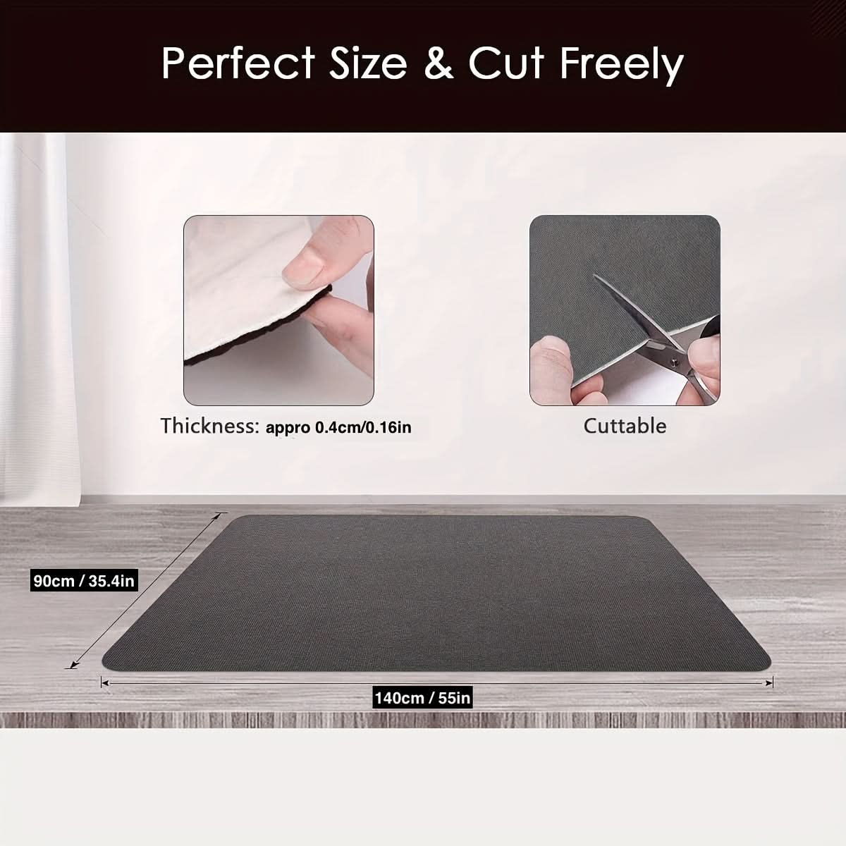 EverShield - Premium Chair Mat for Hardwood & Office Spaces