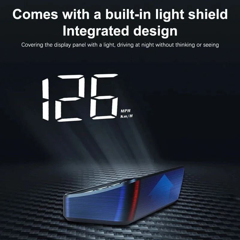 Smart Heads-Up Speed Display for Vehicles