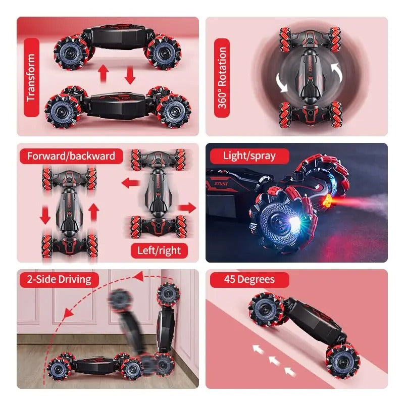 All-Terrain Gesture-Controlled Adventure Vehicle