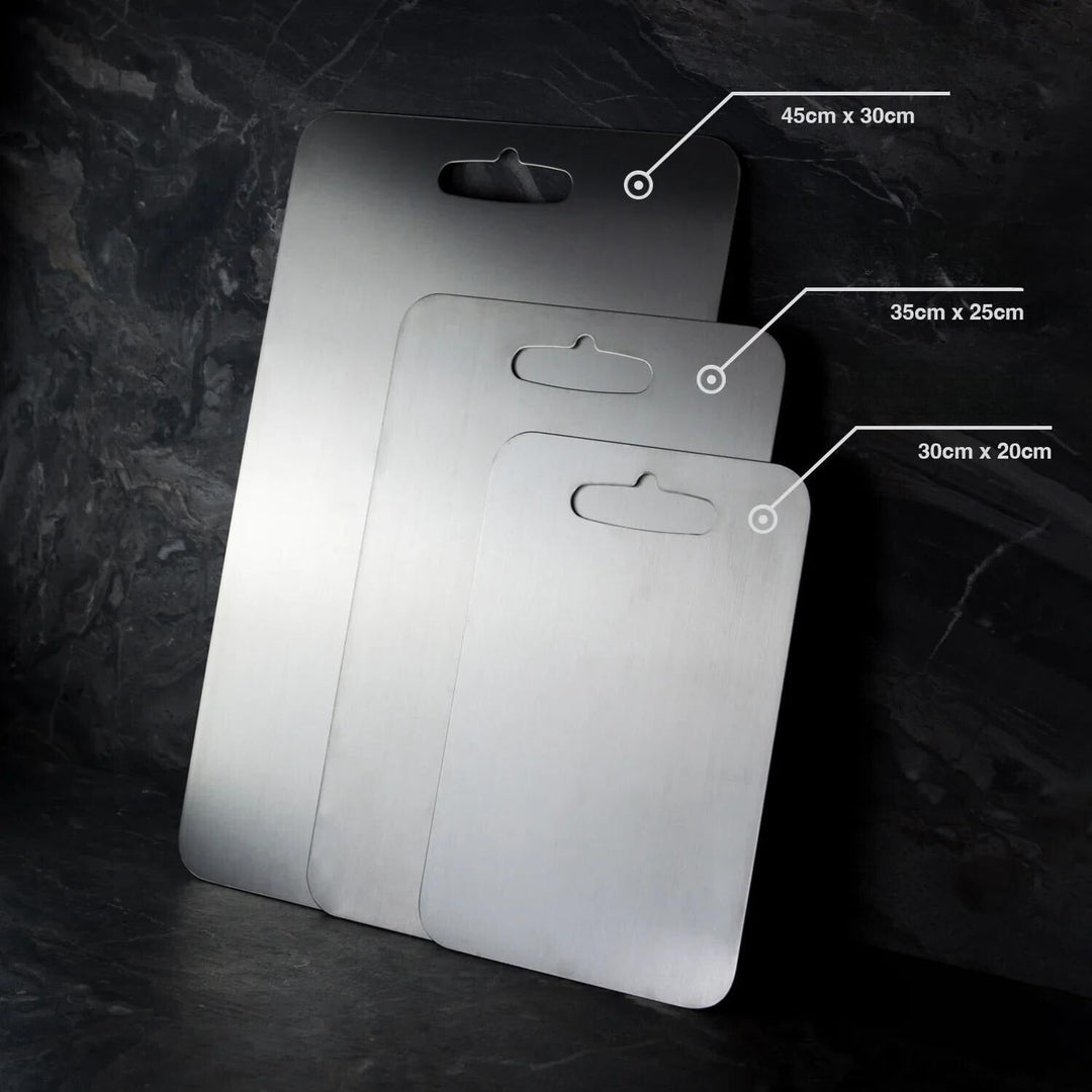 BPA-Free Titanium Kitchen Cutting Board - No Microplastics