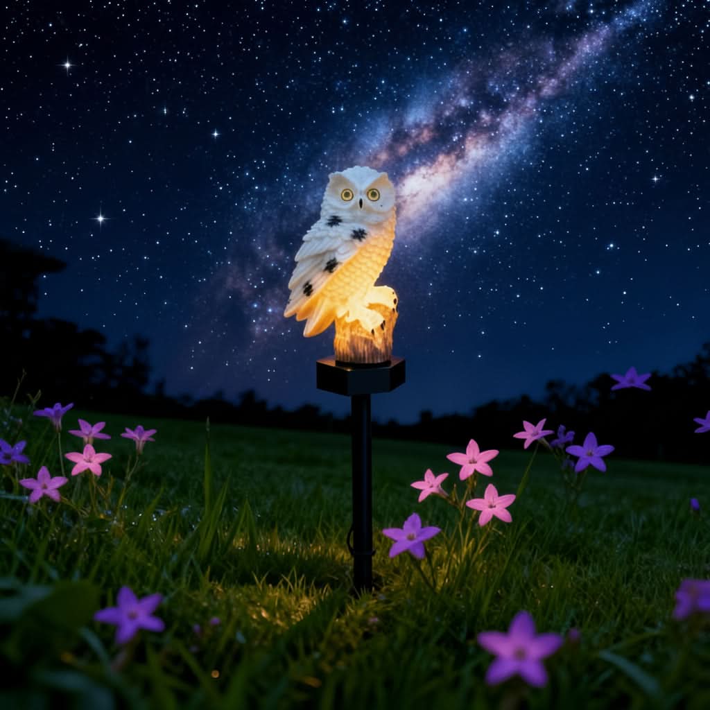 LunaGuard – Solar Owl Decorative Light for Your Garden