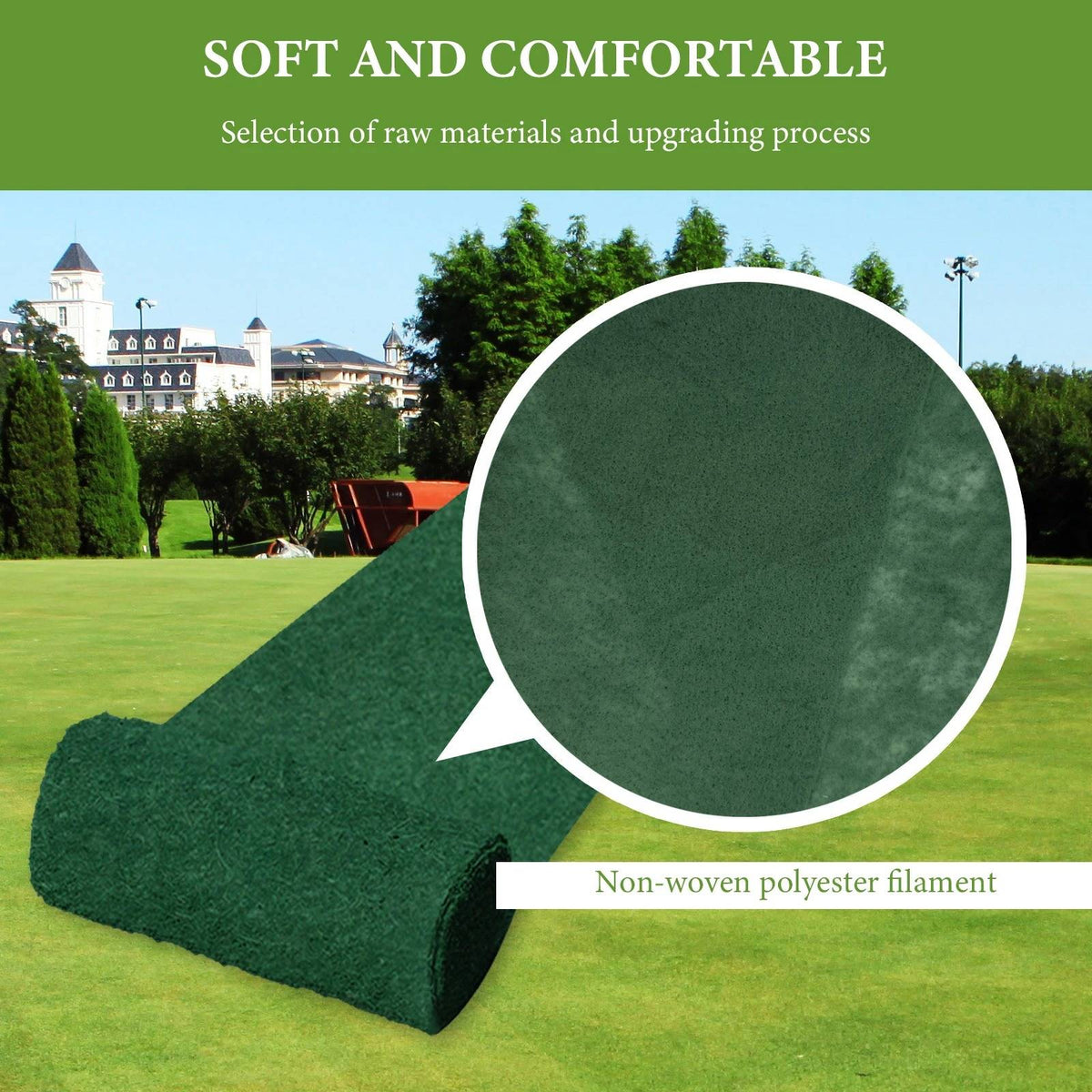 Rapid Green Lawn Seed Roll for Lush Growth