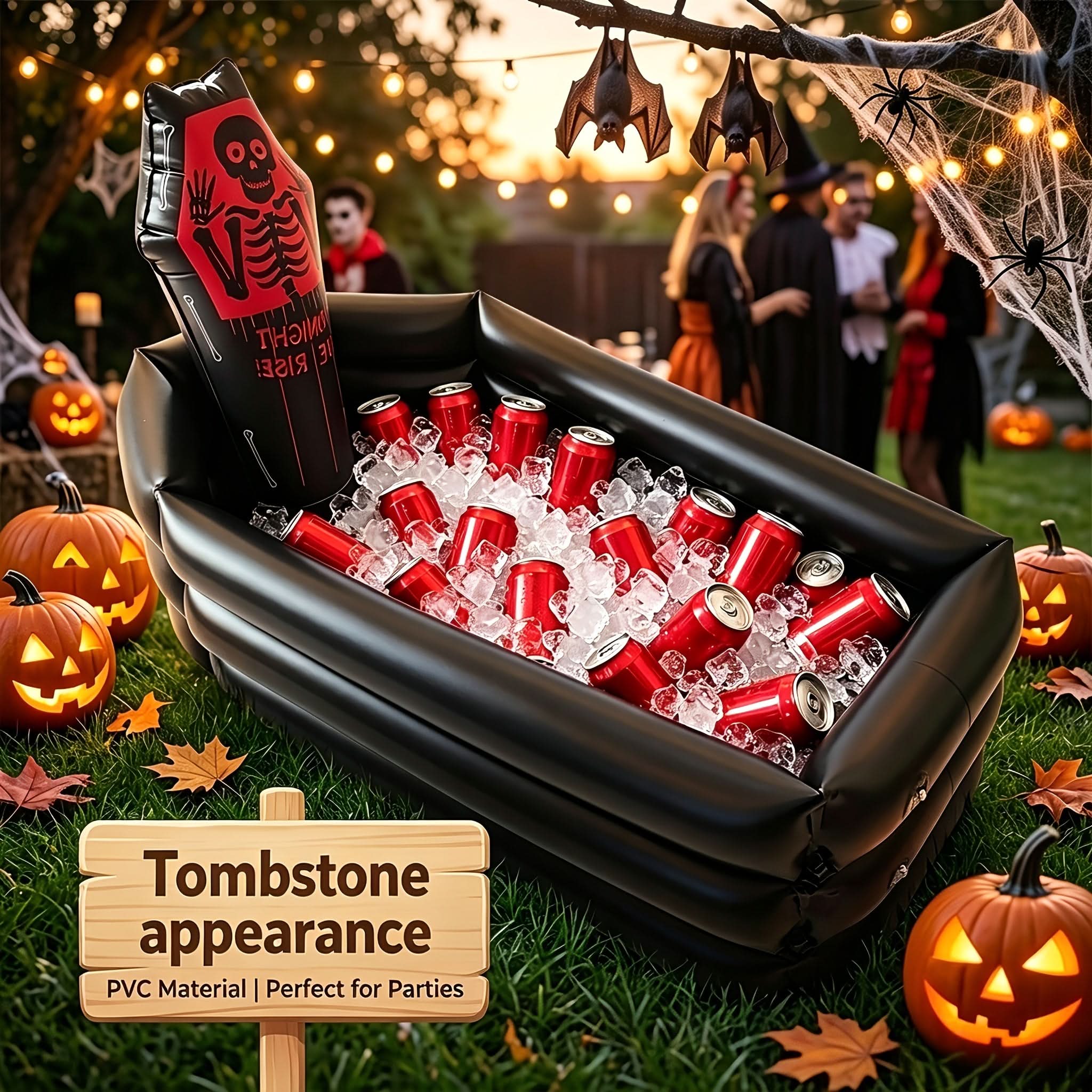 Chilling Spirits - Inflatable Halloween Grave Cooler