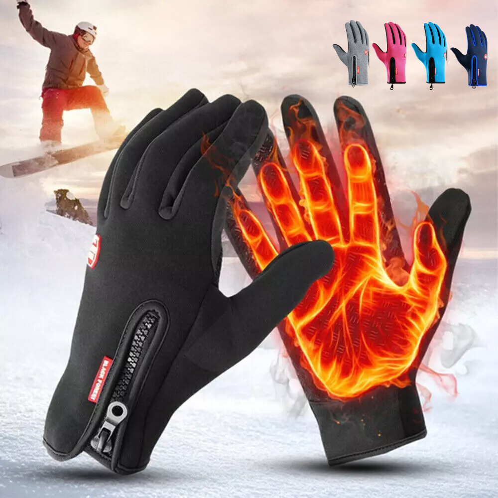 All-Weather Heated Touchscreen Gloves for Active Lifestyle