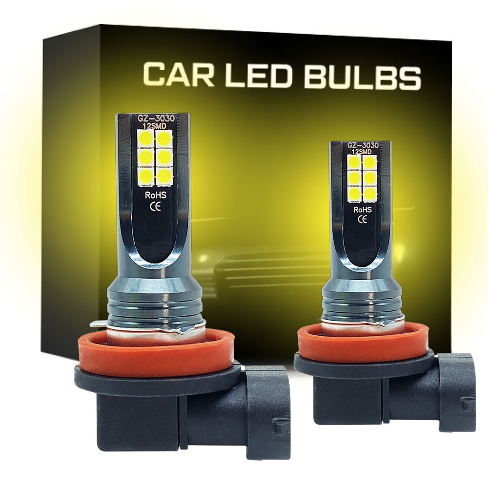Ultra Bright Plug-In Fog Lamps for Cars and Motorcycles