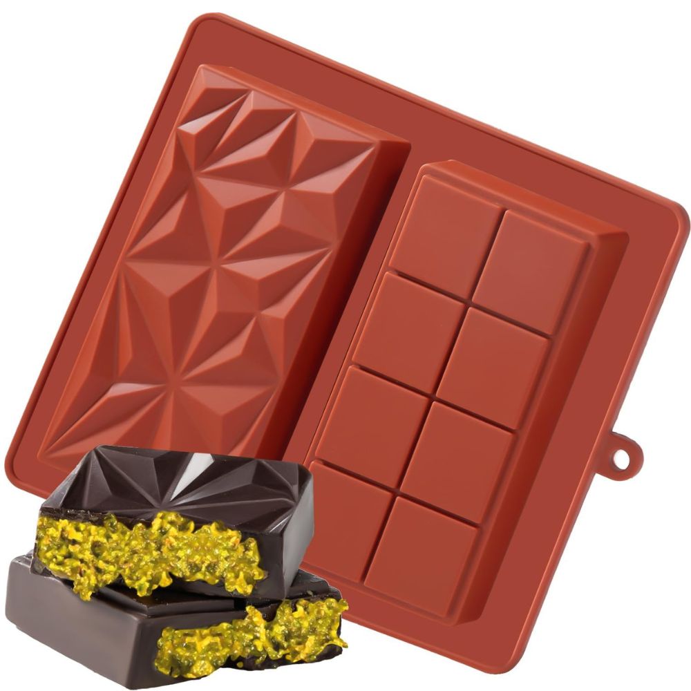 Luxury Chocolate Bar Silicone Mold for Homemade Delights