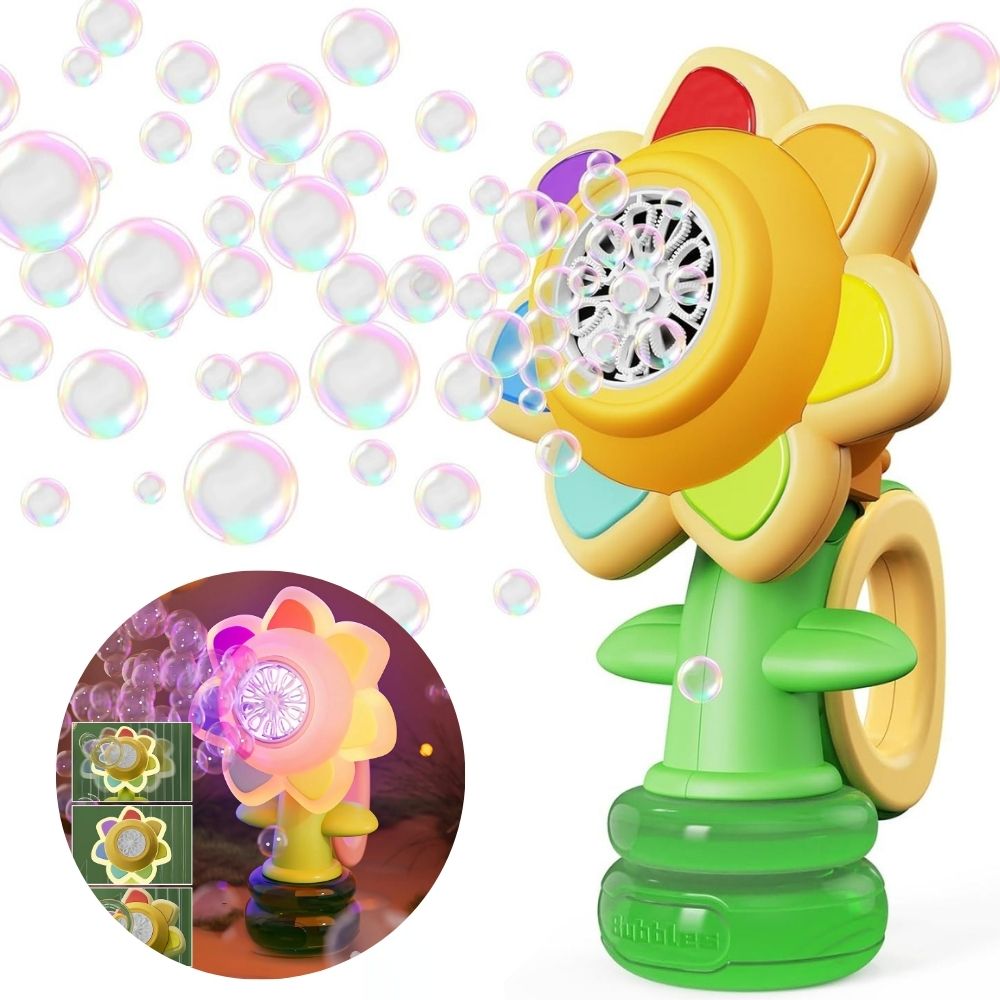 Magical Bubble Blaster with Dancing Lights