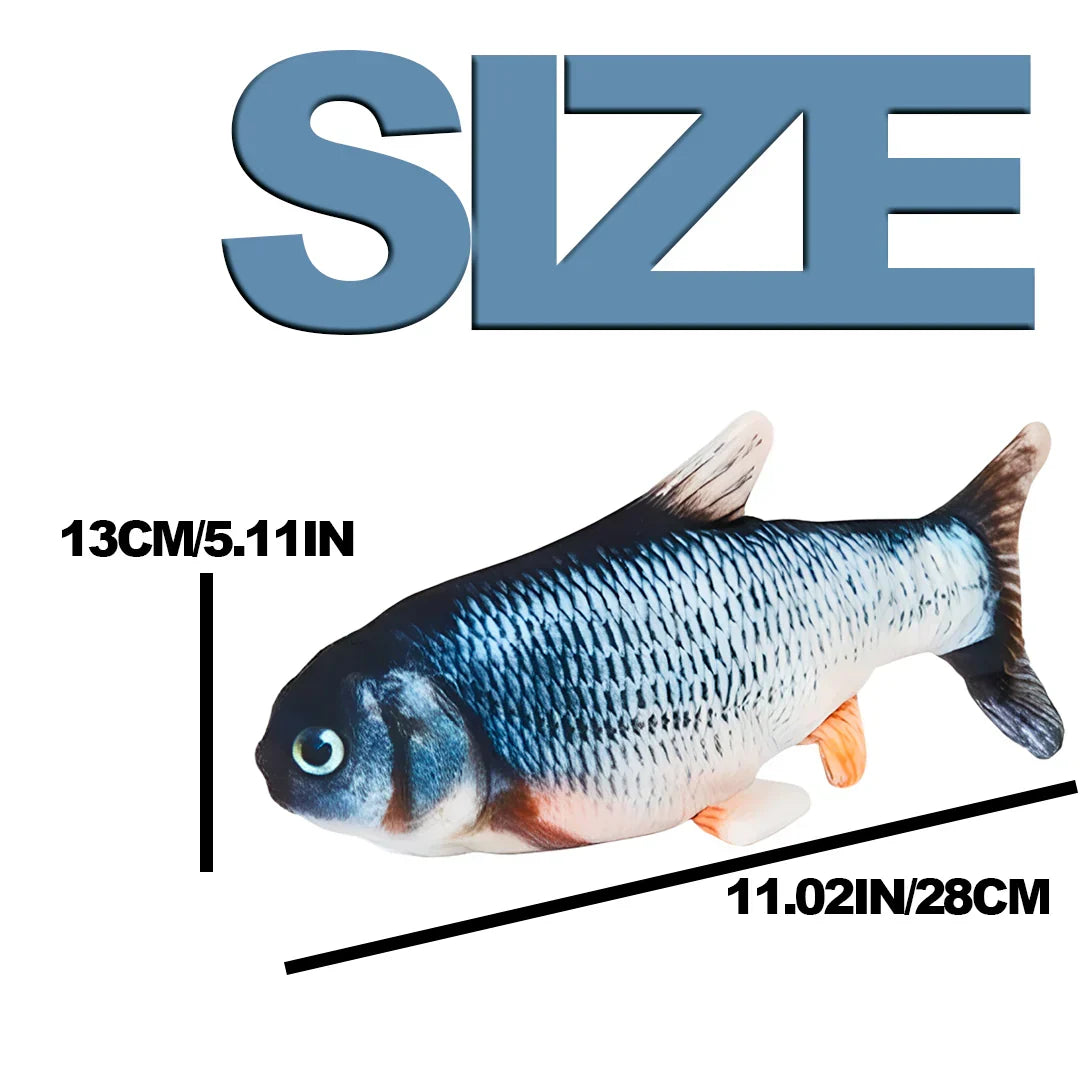Interactive USB-Driven Floating Fish Toy for Pets
