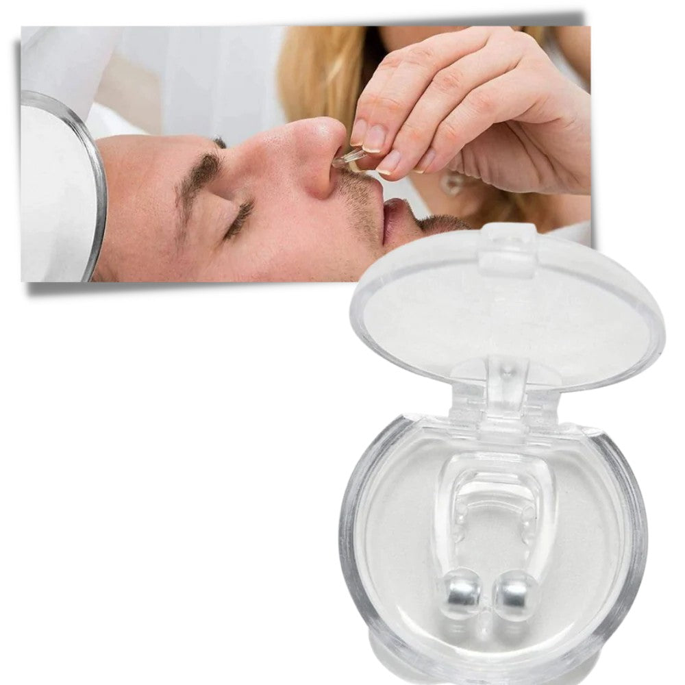SnoreEase Nose Plug for a Peaceful Night's Sleep