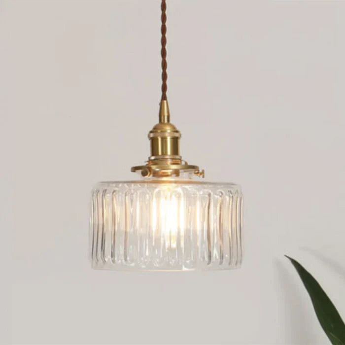 Elegant Glass Hanging Light Fixture