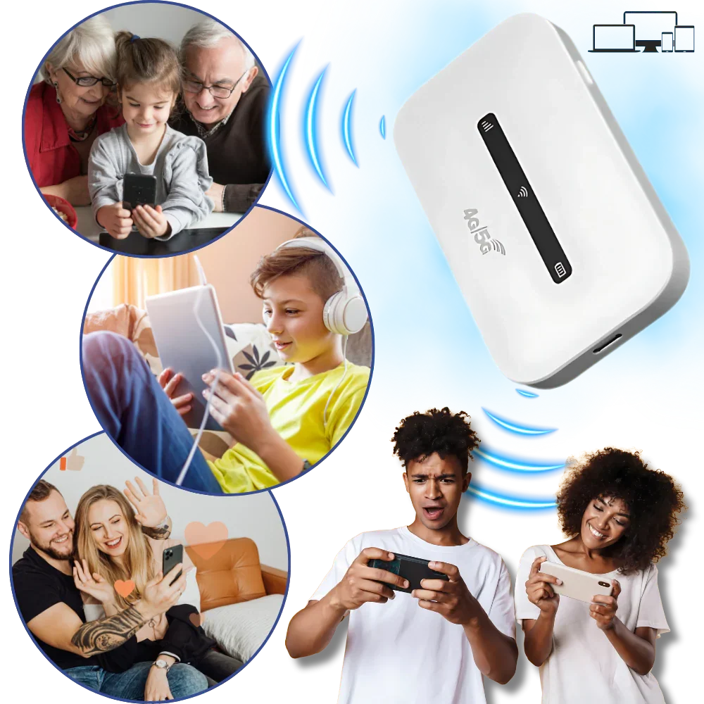 Compact Global Wi-Fi Hotspot for Seamless Connectivity