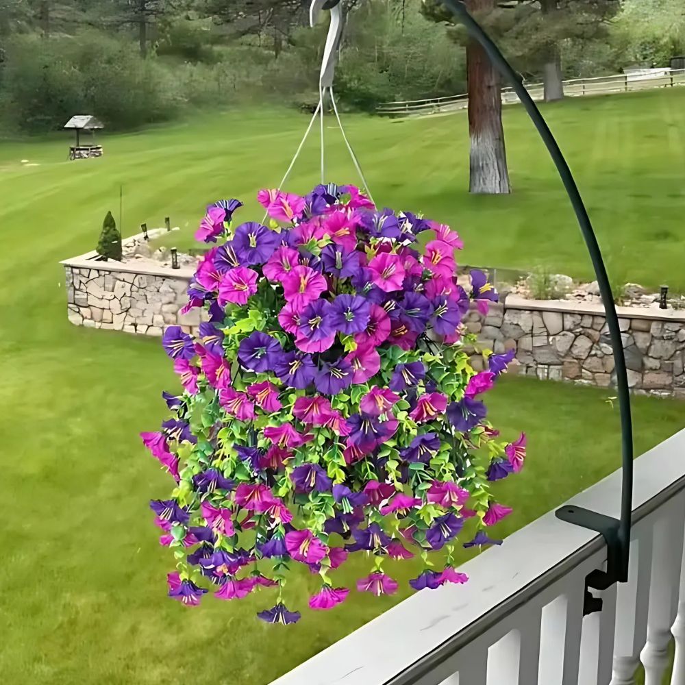 Everlasting Morning Glory Hanging Floral Decor