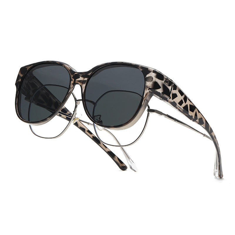 Over-Glasses Sunglasses โ Polarized UV400 Wraparound Comfort