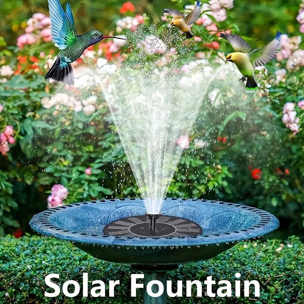 SUNSPARK – Eco-Friendly Solar Fountain Pump for Your Garden