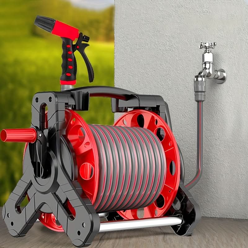 AquaSpiral – Standalone Garden Hose for Effortless Outdoor Tasks