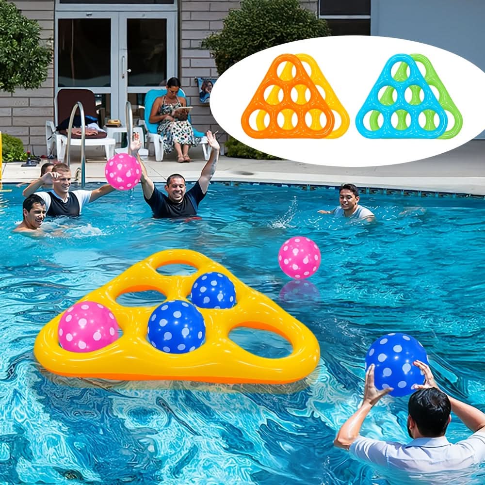 AquaFun Triangular Toss Game for Ultimate Water Play