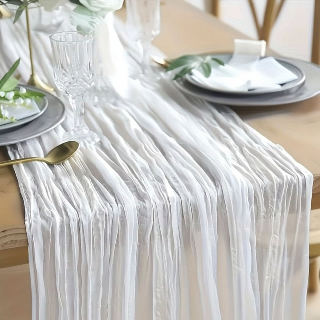 Textured Soft Table Cover for Stylish Celebrations