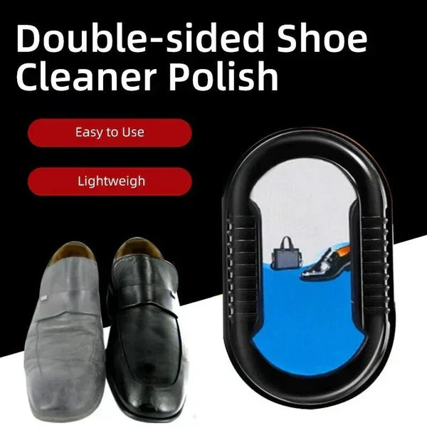 Instant Shine Dual Sponge Shoe Care Tool