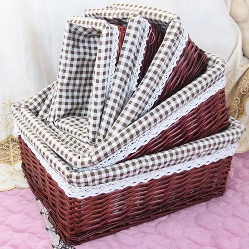 Charming Woven Storage Basket for Home Organization