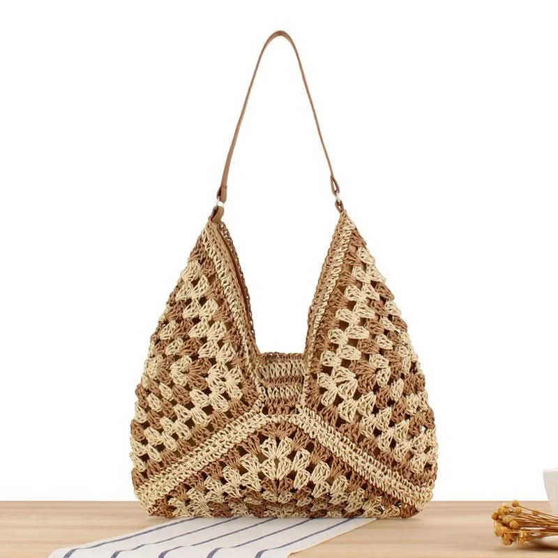 ChicWoven – Stylish Crochet Beach Tote for Effortless Summer Vibes