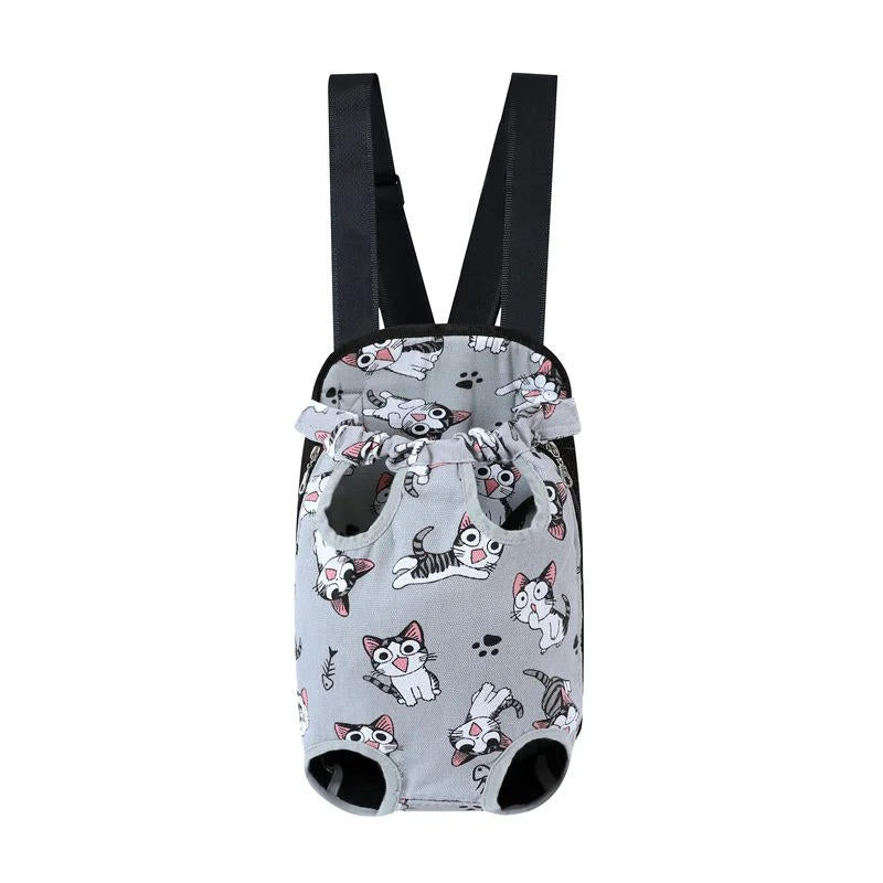Versatile Pet Transport Pouch for Cats and Small Dogs