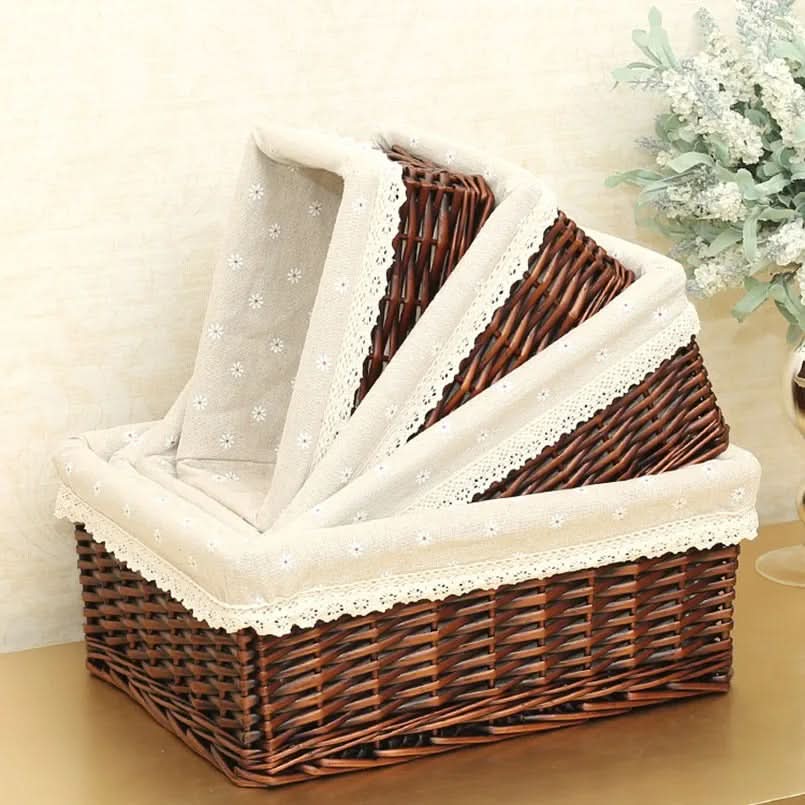 Charming Woven Storage Basket for Home Organization