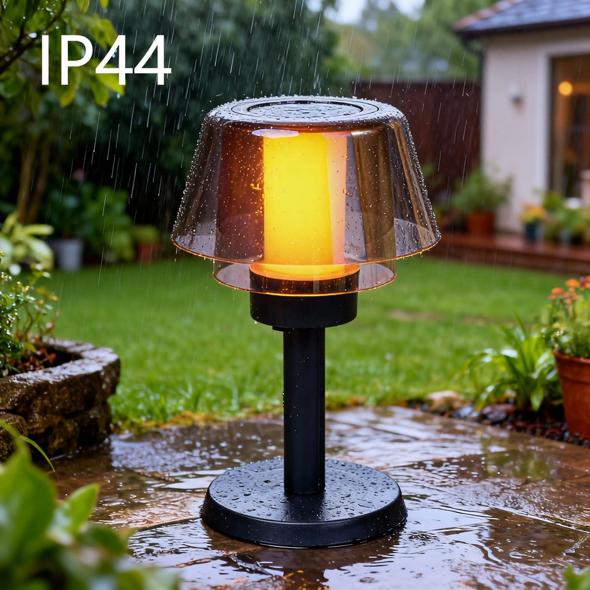 LUMINAIRE – Elegant Solar Flame Light for Outdoor Elegance