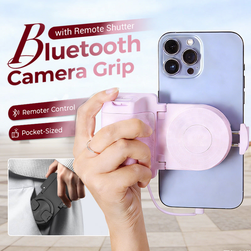 ErgoSnap: Bluetooth Remote Smartphone Stabilizer with 180° Rotation