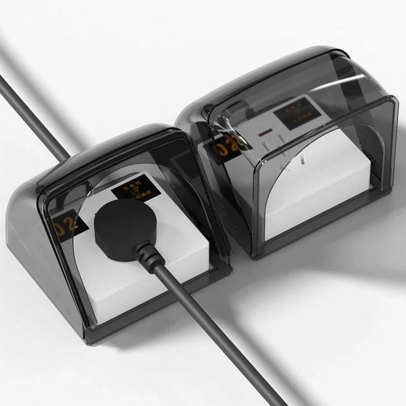 Weather-Resistant Outdoor Outlet Protector