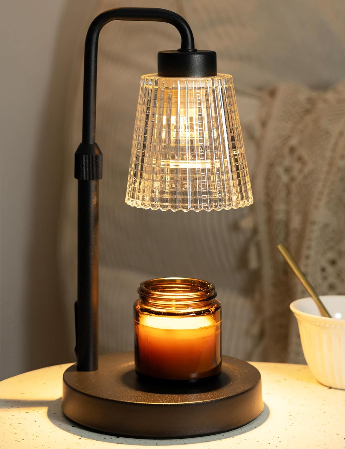 Adjustable Brightness Candle Warmer Lamp